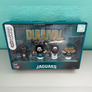 Fisher Pri Little People Jacksonville Jaguars Figures DUUVAAL New In Box